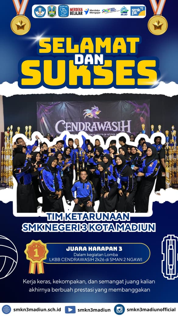 Lomba LKBB Cendrawasih 2026 SMKN 3 Madiun